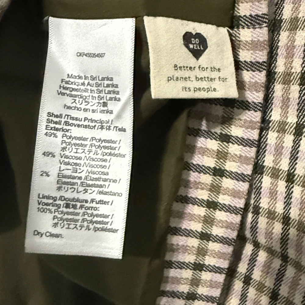 Madewell Dorset Blazer in Albermarle Plaid Size Large - Picture 8 of 11